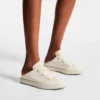 Diamond Light Flex F Latte Leather Mix Trainers