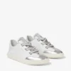 Diamond Light Flex F Silver Metallic Nappa Leather Trainers