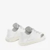 Diamond Light Flex F Silver Metallic Nappa Leather Trainers