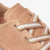 Diamond Light Flex F Toffee Suede and Leather Mix Low Top Trainers