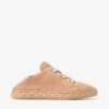 Diamond Light Flex F Toffee Suede and Leather Mix Low Top Trainers