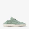Diamond Light Flex F Verde Leather Mix and Perforated Leather Lace Low Top Trainers
