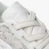 Diamond Light Flex F White Leather Mix and Perforated Leather Lace Low Top Trainers