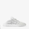 Diamond Light Flex F White Leather Mix and Perforated Leather Lace Low Top Trainers