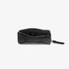 Diamond Lise Zipped M Black Grainy Calf Leather Card Holder