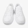 Diamond Maxi F Ii White & Silver Nappa Leather Glitter Trainers