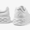 Diamond Maxi M Ii White Nappa Leather Platform Trainers