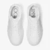 Diamond Maxi M Ii White Nappa Leather Platform Trainers