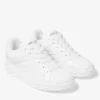 Diamond Maxi M White Diamond Quilted Leather Trainers