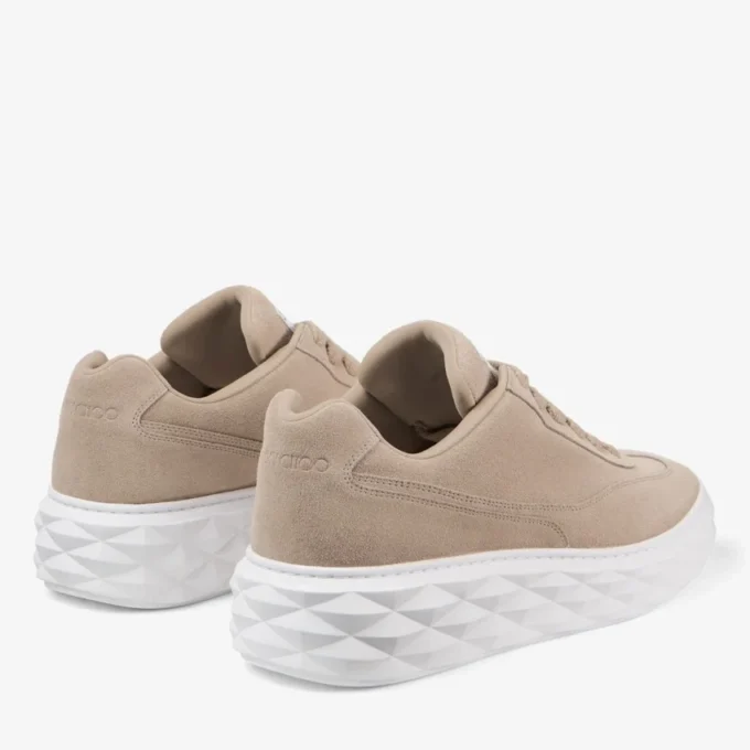 Diamond Maxi Retro M Stone Velvet Suede Trainers
