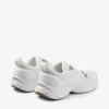 Diamond Run F White Knit Jacquard Mix Trainers