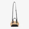 Diamond Tote Mini Natutal Raffia Tote Bag