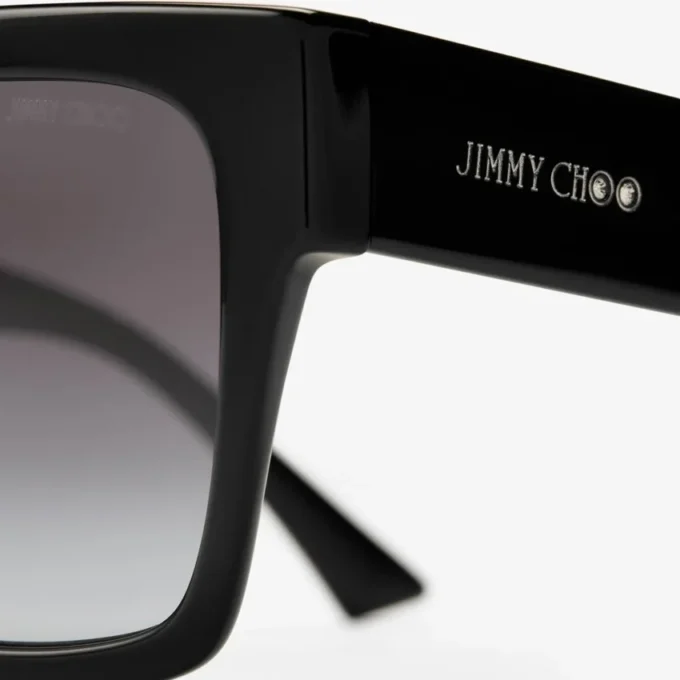 Eli Black Square Sunglasses