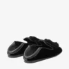 Eliot Slipper Black Velvet Slippers with Tassel
