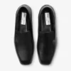 Eliot Slipper Black Vintage Leather Slippers