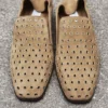 Eliot Slipper F Toffee Suede Slippers with Eyelets