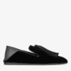 Eliot Slipper Men’s Black Velvet Slippers with Tassel