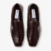 Eliot Slipper Men’s Sambuco Croc-Embossed Leather Slippers