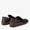 Eliot Slipper Men’s Sambuco Croc-Embossed Leather Slippers