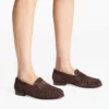 Ellis Loafer F Chocolate Suede Loafers