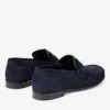 Ellis Loafer F Marine Suede Loafers