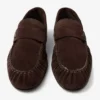 Ellis Loafer M Chocolate Velvet Suede Loafers