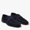 Ellis Loafer M Midnight Velvet Suede Loafers