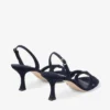 Elsy 70 Marine Suede Slingbacks