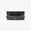 Emmie Black and Ballet Pink Jimmy Choo Lace Clutch Bag