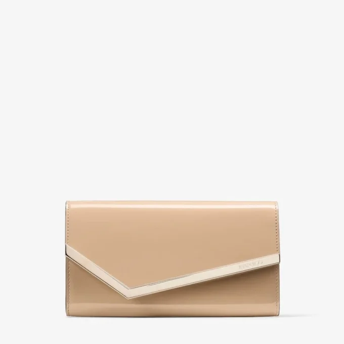 Emmie Chai Patent Leather Clutch Bag
