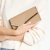 Emmie Chai Patent Leather Clutch Bag