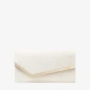Emmie Ivory Jimmy Choo Lace Clutch Bag