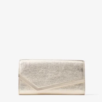 Emmie Platinum Ice Brilliance Fabric Clutch Bag