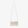 Emmie Platinum Ice Brilliance Fabric Clutch Bag