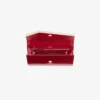 Emmie Ruby Red Patent Leather Clutch Bag