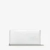 Emmie Silver Mirror Fabric Clutch Bag