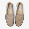 Ethan Loafer Stone Velvet Suede Loafer