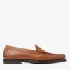 Ethan Loafer Tan Matt Brushed Leather Loafer