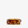 Faceted Bracelet Tortoiseshell Acrylic Faceted Bracelet