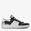 Florent M Black Glitter Fabric Trainers