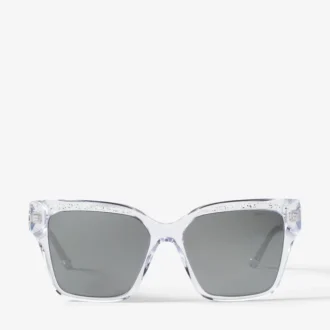Giava Crystal Glitter Square Sunglasses
