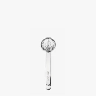 Hair Slide Silver-Finish Crystal Hair Slide