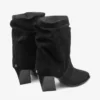 Hart Ankle Boot 60 Black Velvet Suede Ankle Boots