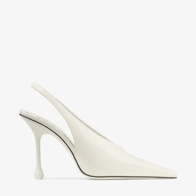 Isa 95 Latte Patent Leather Pumps