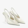 Isa 95 Latte Patent Leather Pumps