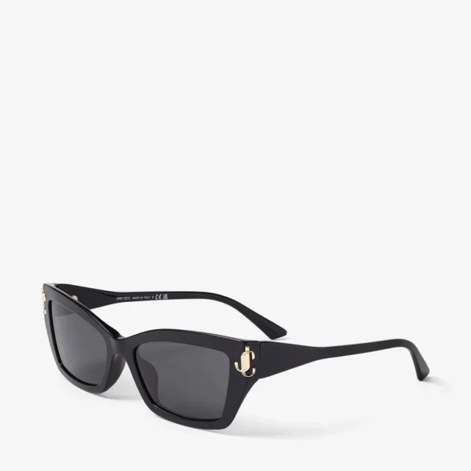 Isla Black Cat Eye Sunglasses