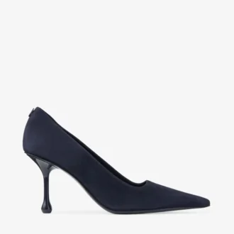 Ixia 80 Marine Suede Pumps