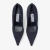 Ixia 80 Marine Suede Pumps