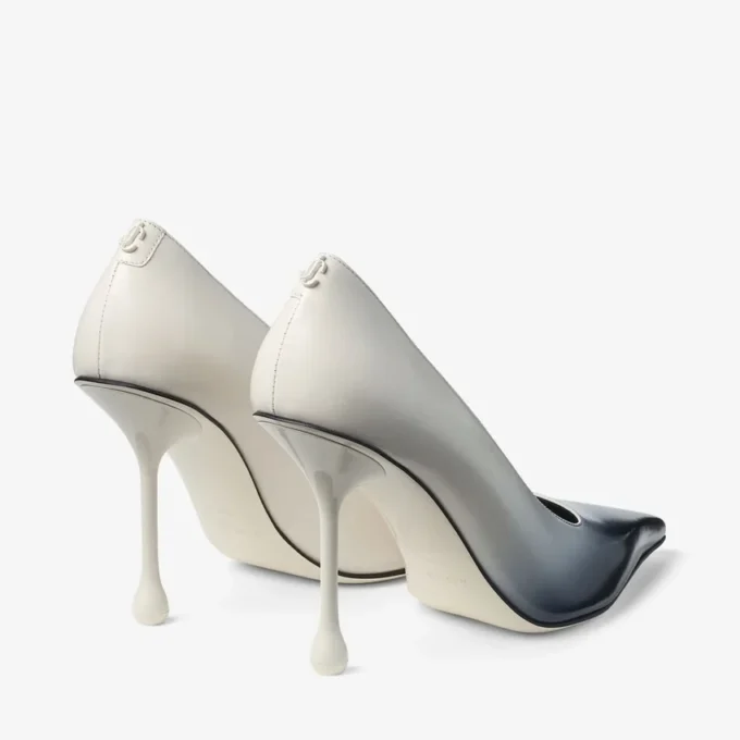 Ixia 95 Latte Sprayed Spazzolato Leather Pumps