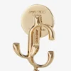 Jc Pearl Earring Gold-Finish Metal Jc Pearl Stud Earrings